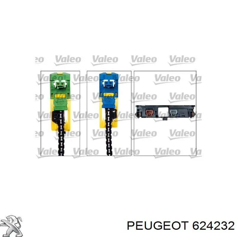 624232 Peugeot/Citroen Przełącznik zespolony, w komplecie