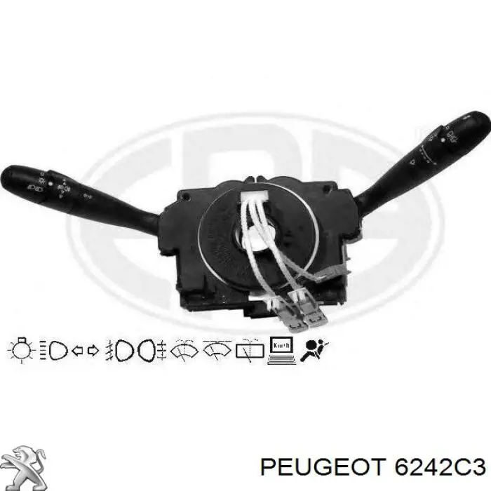Przełącznik zespolony, w komplecie Peugeot/Citroen 6242C3 cena, od 159,85 USD