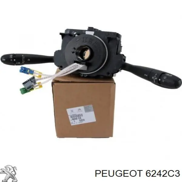 6242C3 Peugeot/Citroen Przełącznik zespolony, w komplecie