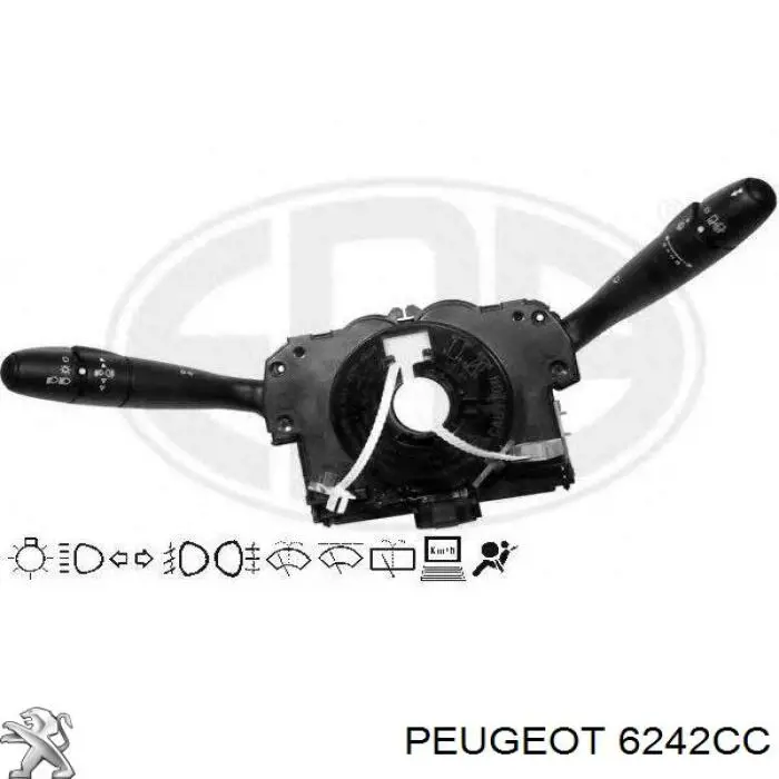 Przełącznik zespolony, w komplecie Peugeot/Citroen 6242CC cena, od 548,94 USD