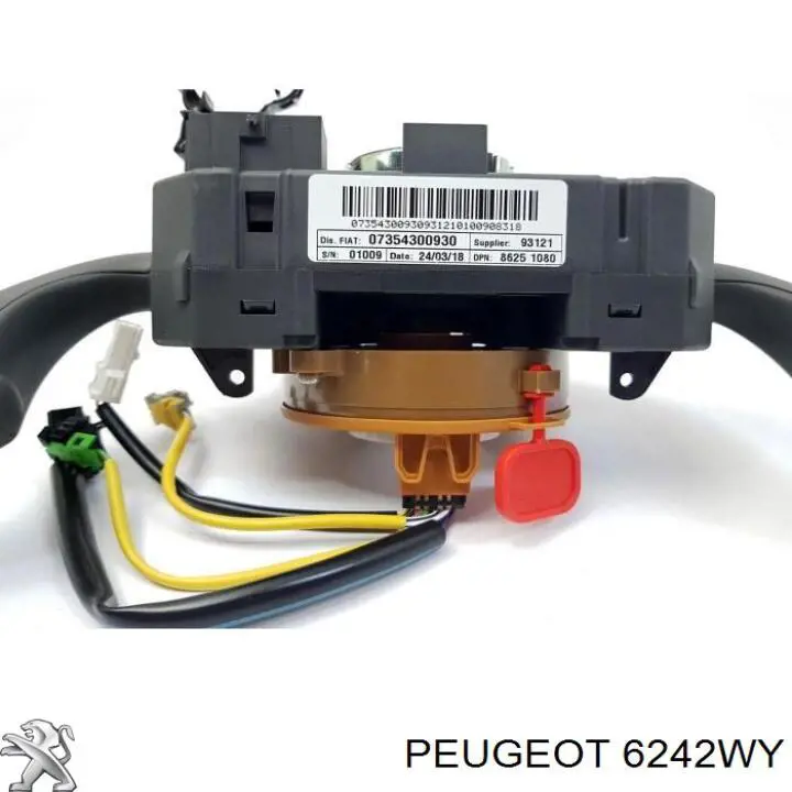 Przełącznik zespolony, w komplecie 6242WY Peugeot/Citroen