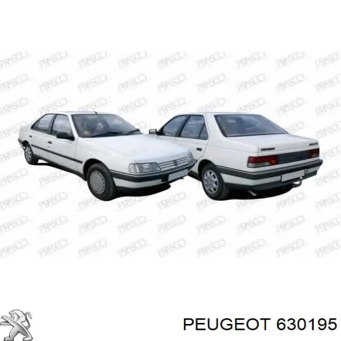 630195 Peugeot/Citroen Kierunkowskaz prawy