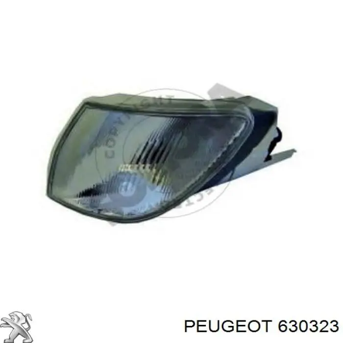 Kierunkowskaz lewy Peugeot/Citroen 630323 cena, od 24,92 USD