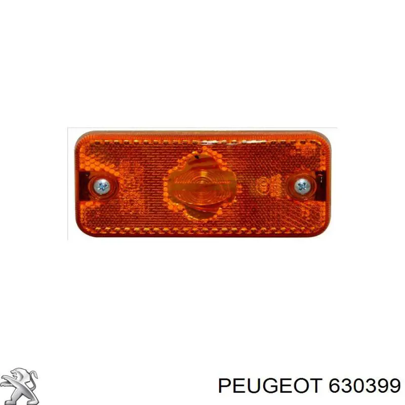 Do koszyka 630399 Peugeot/Citroen Lampa pozycyjna boczna (furgon)