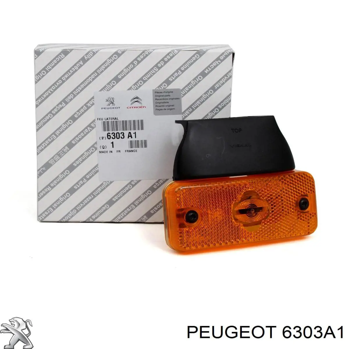 Lampa pozycyjna boczna (furgon) Peugeot/Citroen 6303A1 cena, od 14,59 USD