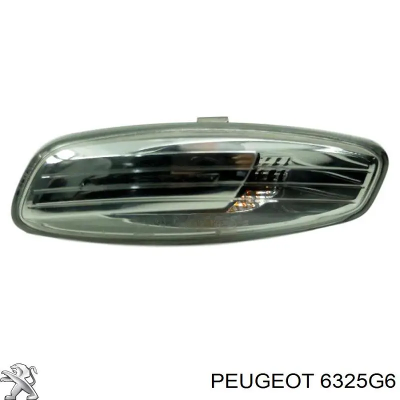 Do koszyka 6325G6 Peugeot/Citroen Kierunkowskaz lusterka prawy