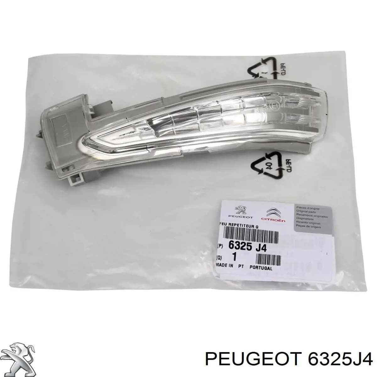23G1195E Polcar Kierunkowskaz lusterka lewy