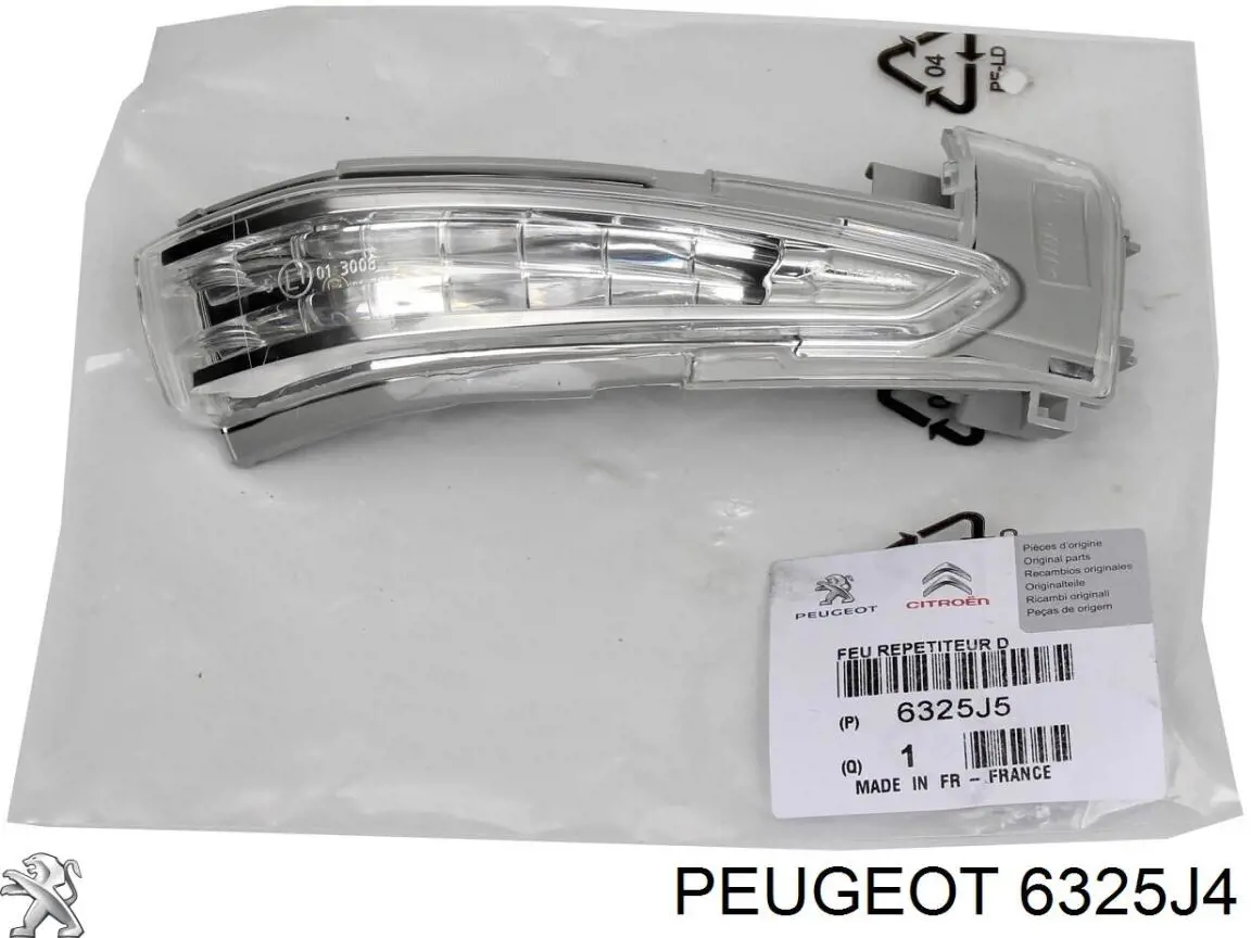 Kierunkowskaz lusterka lewy 23G1195E Polcar