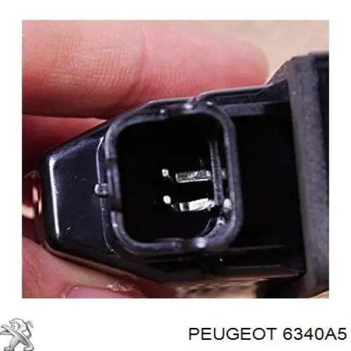6340A5 Peugeot/Citroen Lampa oświetlenia tylnej tablicy rejestracyjnej
