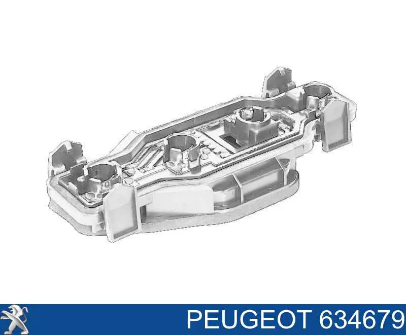 Do koszyka 0000634679 Peugeot/Citroen Płyta lampy zespolonej tylnej kontaktowa