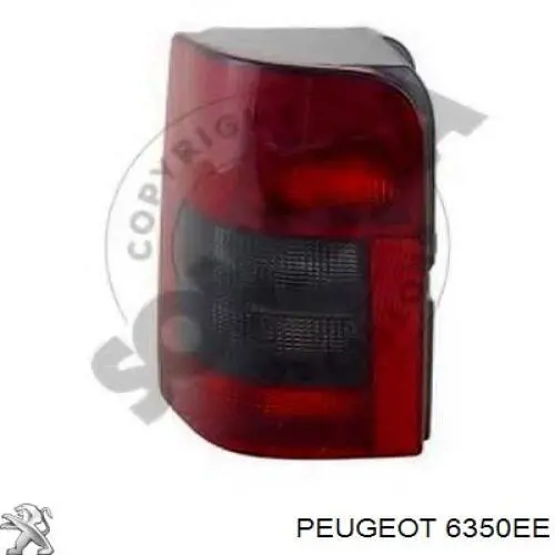 Lampa zespolona tylna lewa Peugeot/Citroen 6350EE cena, od 36,58 USD