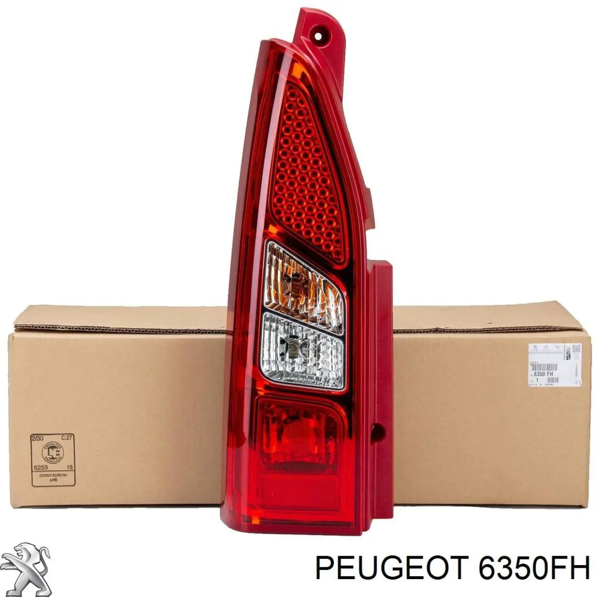 Do koszyka 6350FH Peugeot/Citroen Lampa zespolona tylna lewa