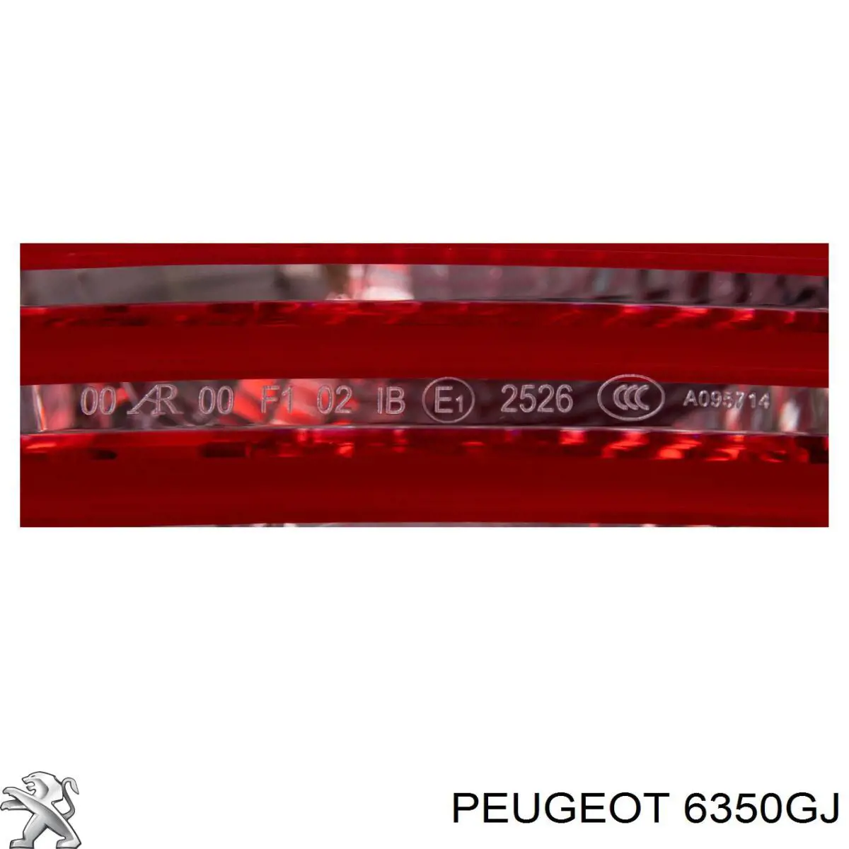 Do koszyka 6350GJ Peugeot/Citroen Lampa zespolona tylna lewa