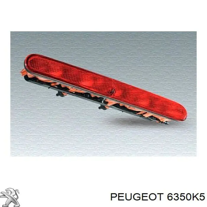 Lampa stop tylna dodatkowa Peugeot 206 hatchback (2A/C) (1998 - 2008) cena, od 117,29 USD