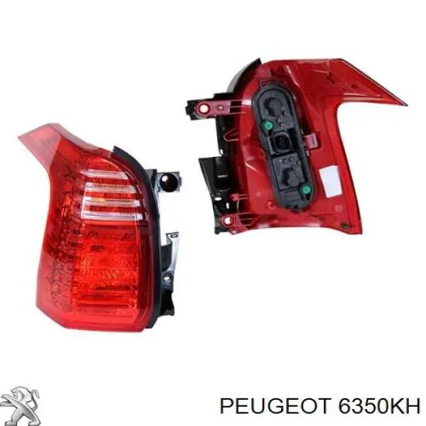 Lampa zespolona tylna lewa Peugeot/Citroen 6350KH cena, od 251,98 USD