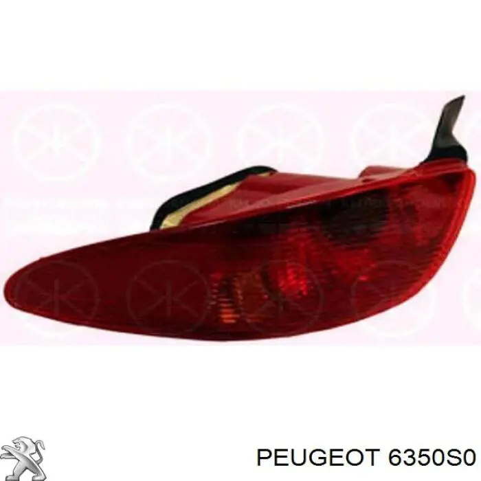 Lampa zespolona tylna lewa Peugeot/Citroen 6350S0 cena, od 44,69 USD