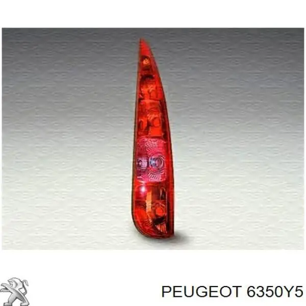Lampa zespolona tylna lewa Peugeot/Citroen 6350Y5 cena, od 291,92 USD