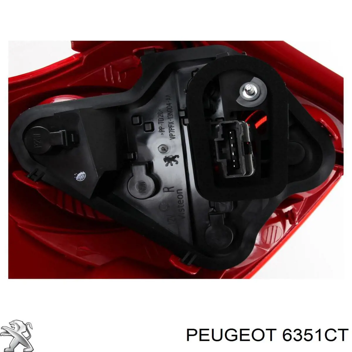 Lampa zespolona tylna prawa Peugeot 207 SW (WK)