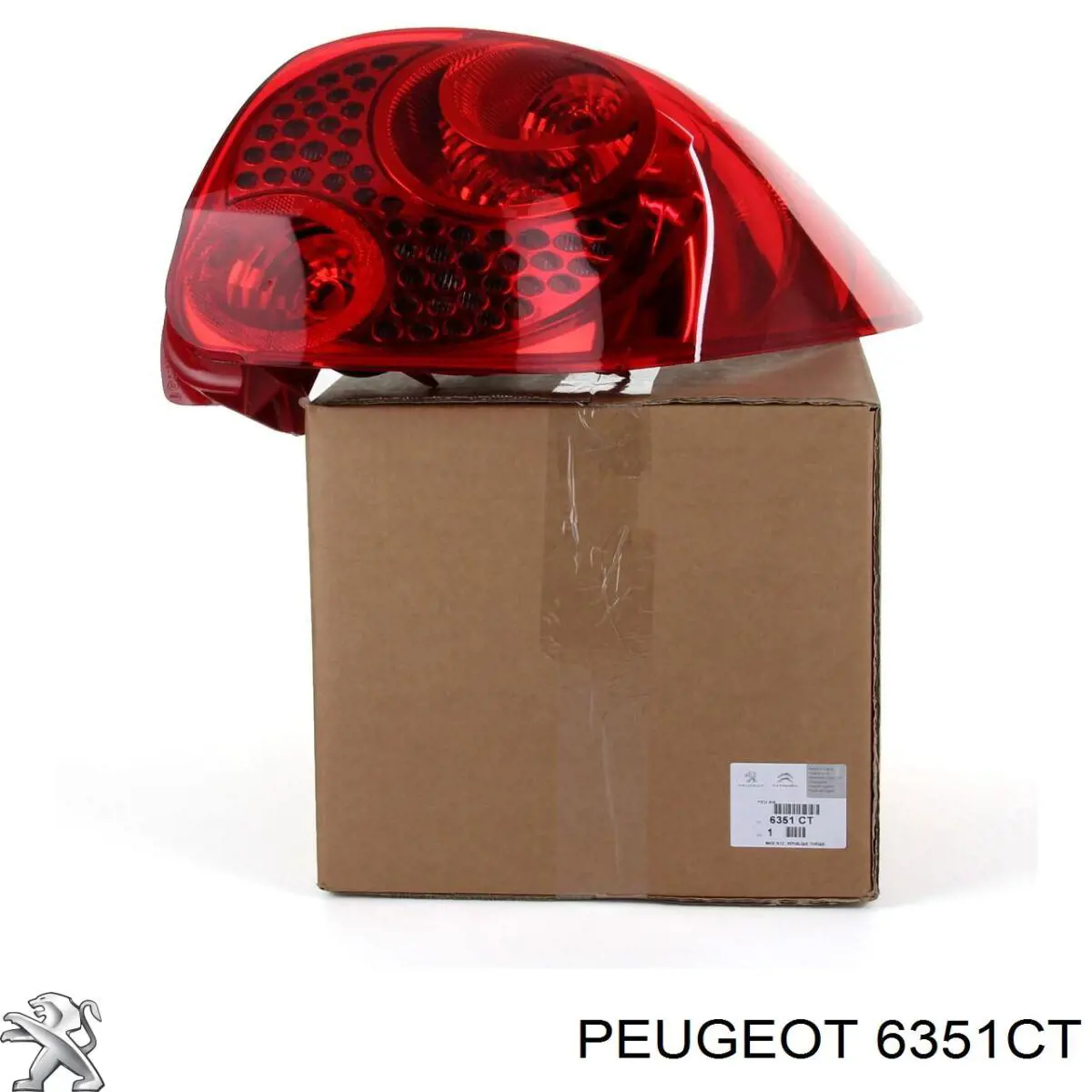 Lampa zespolona tylna prawa Peugeot/Citroen 6351CT cena, od 177,87 USD