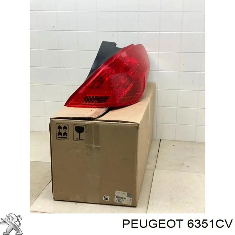 Lampa zespolona tylna prawa Peugeot/Citroen 6351CV cena, od 114,22 USD
