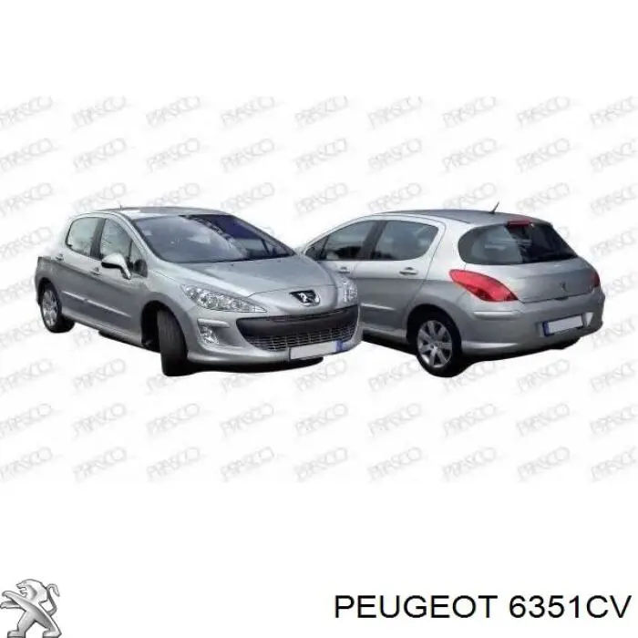 Lampa zespolona tylna prawa Peugeot/Citroen 6351CV cena, od 117,48 USD