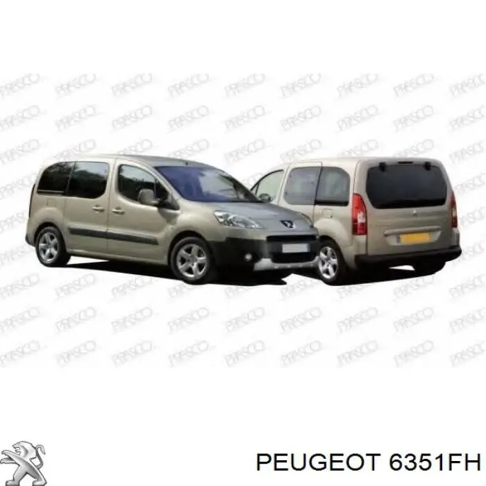 Lampa zespolona tylna prawa Peugeot/Citroen 6351FH cena, od 81,37 USD