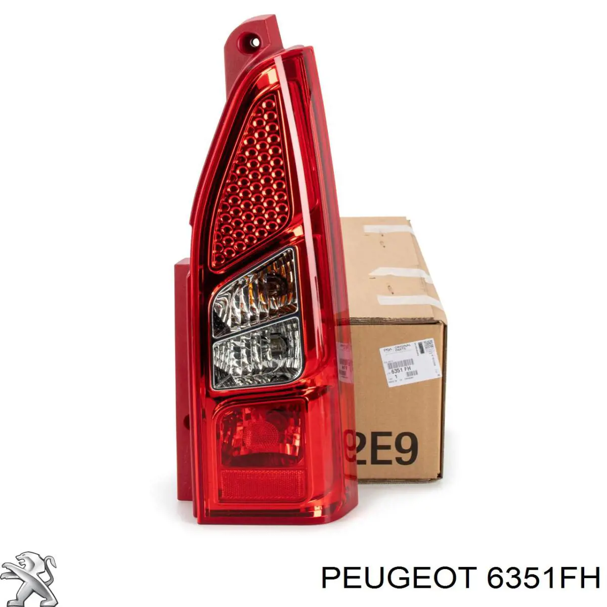 Do koszyka 6351FH Peugeot/Citroen Lampa zespolona tylna prawa