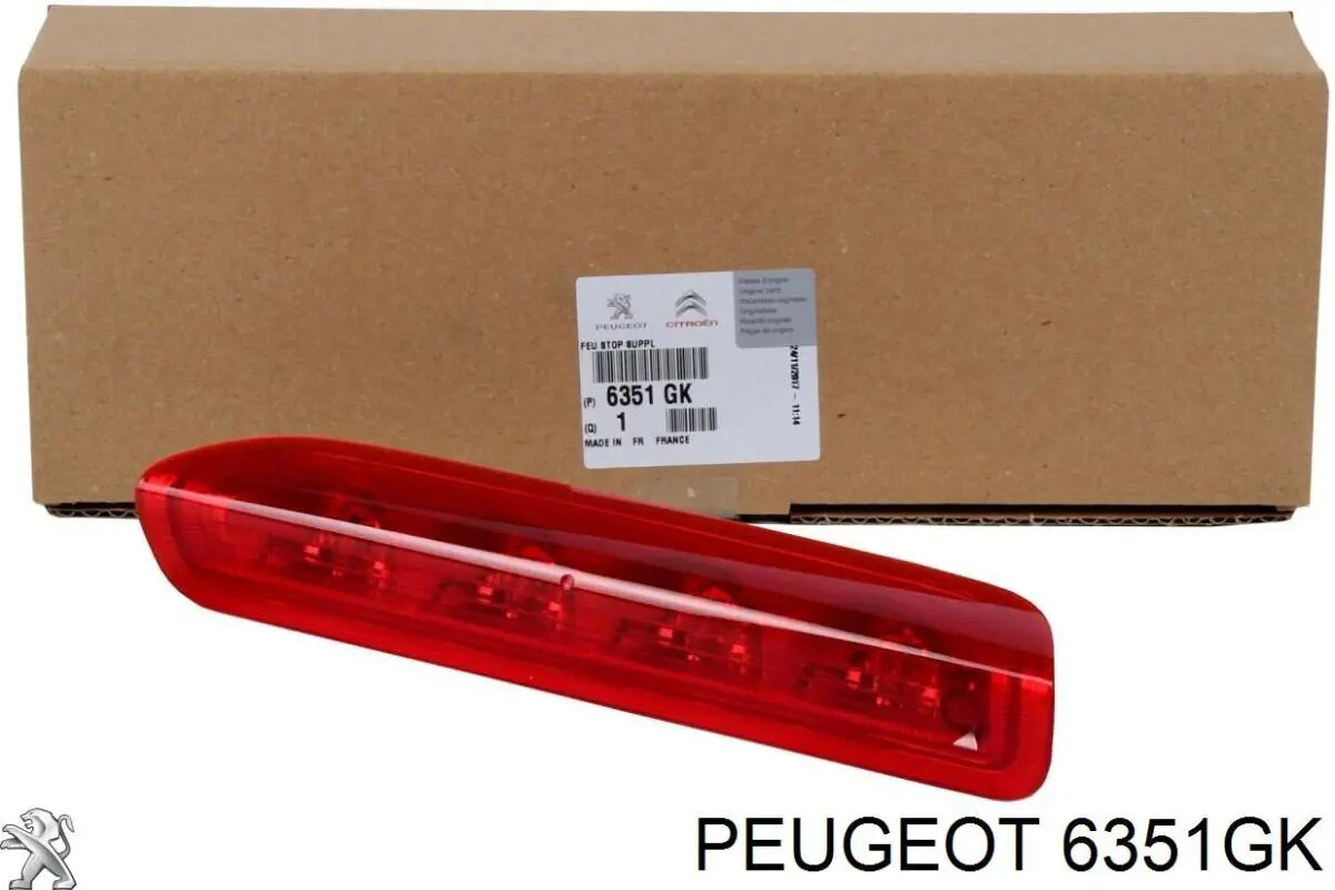 Lampa stop tylna dodatkowa Citroen C3 Picasso minivan (SH) (2009 - 2026) cena, od 79,94 USD