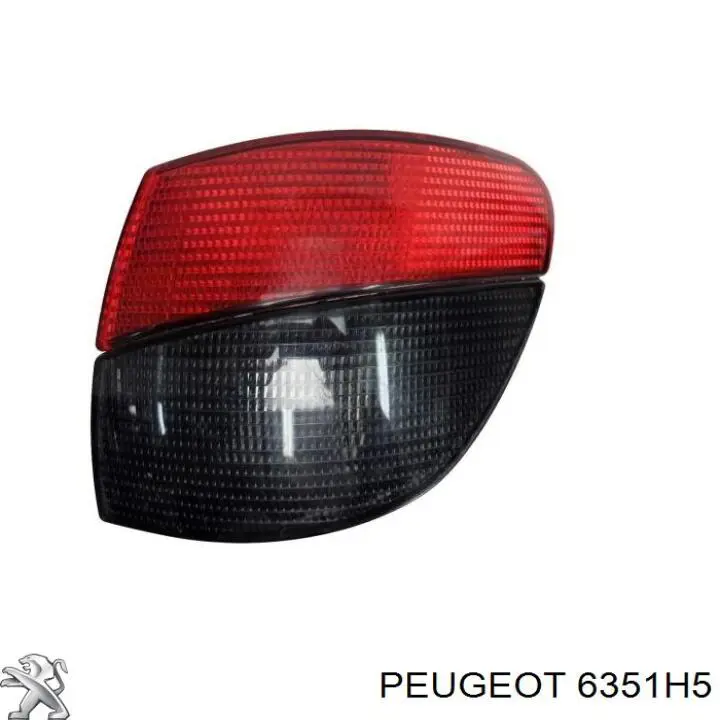 Lampa zespolona tylna prawa zewnętrzna Peugeot 406 (8E, F)