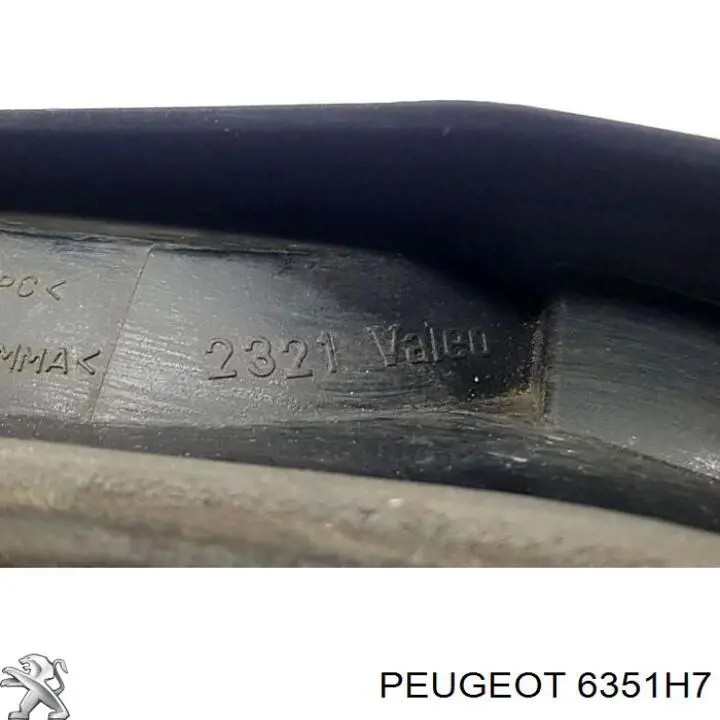 Do koszyka 2321D Peugeot/Citroen Lampa zespolona tylna prawa