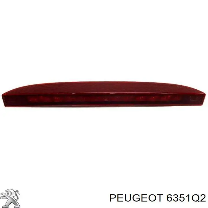 Lampa stop tylna dodatkowa Citroen C3 I