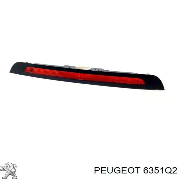 Lampa stop tylna dodatkowa do Citroen C3 I FC