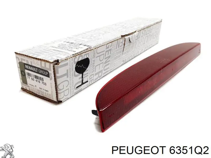  Lampa stop tylna dodatkowa Citroen C3 1