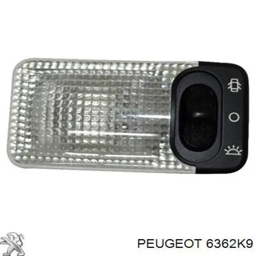 Lampka oświetlenia kabiny Peugeot/Citroen 6362H2 cena, od 30,65 USD