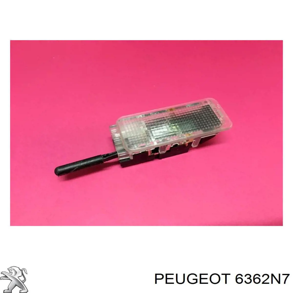 Lampa oświetlenia schowka Peugeot/Citroen 6362N7 cena, od 40,86 USD