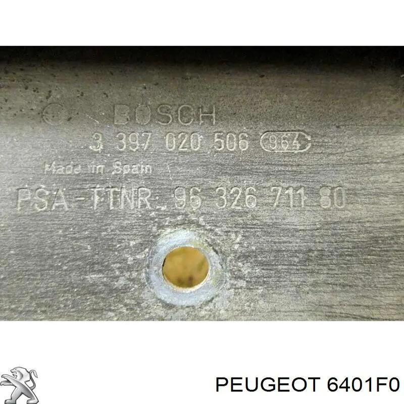 Mechanizm wycieraczek do Citroen C5 I DC