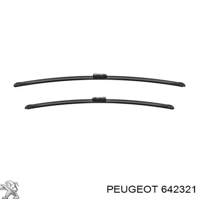 Do koszyka 6423H5 Peugeot/Citroen Pióro wycieraczki szyby przedniej kierowcy