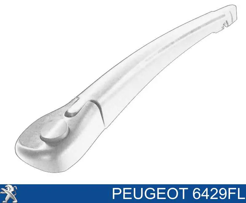 6429FL Peugeot/Citroen Ramię wycieraczki szyby tylnej