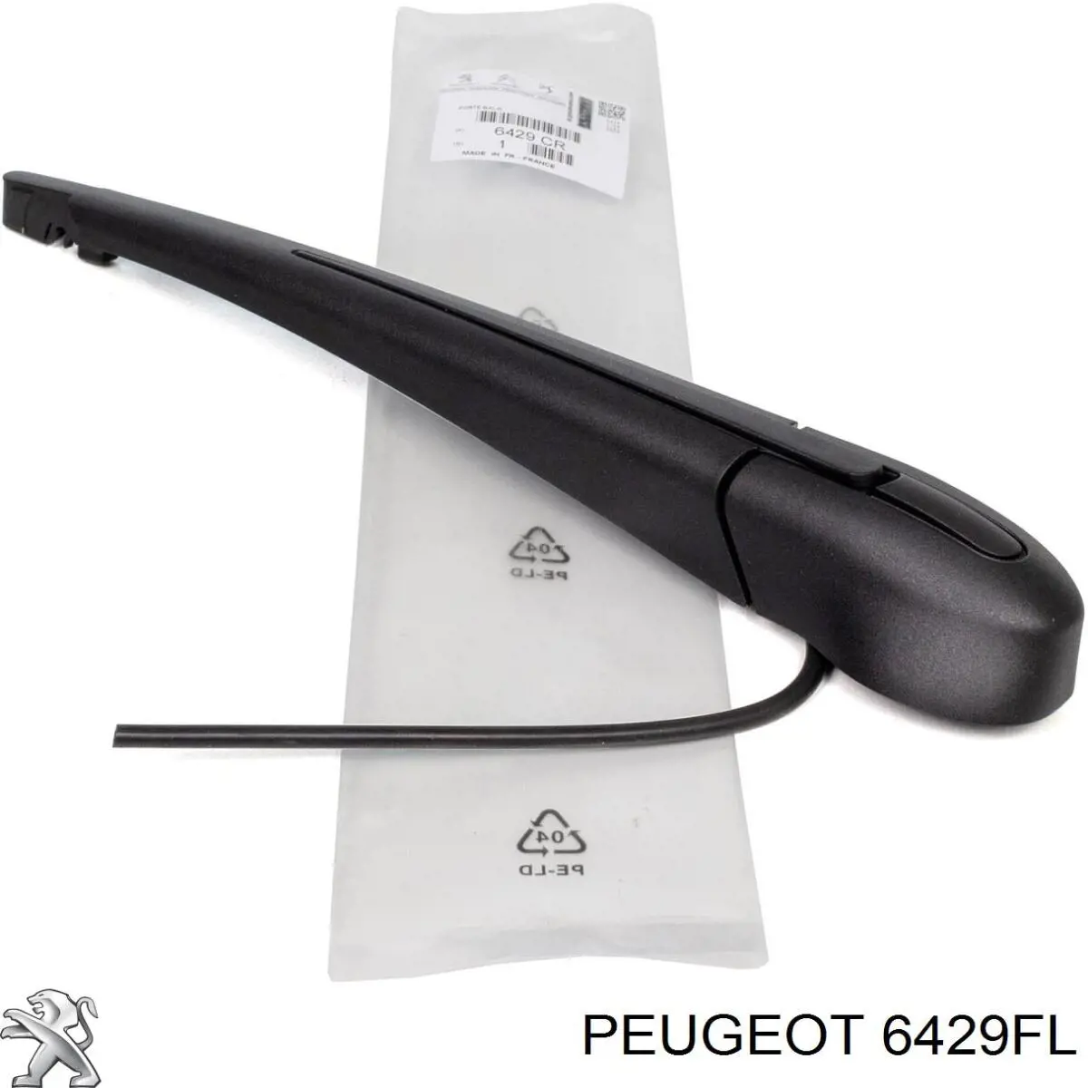 Do koszyka 6429FL Peugeot/Citroen Ramię wycieraczki szyby tylnej