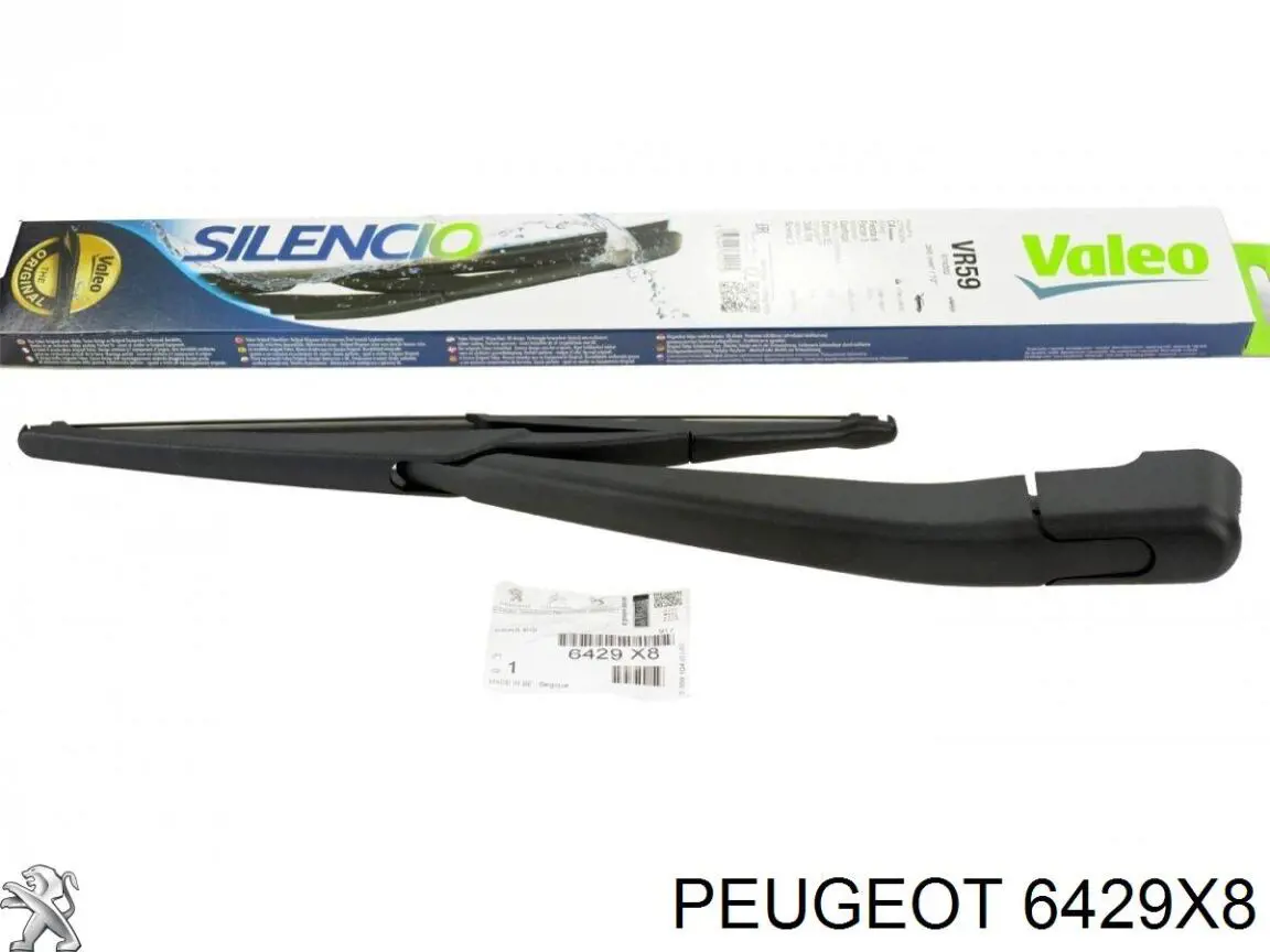 Ramię wycieraczki szyby tylnej Peugeot/Citroen 6429X8 cena, od 37,46 USD