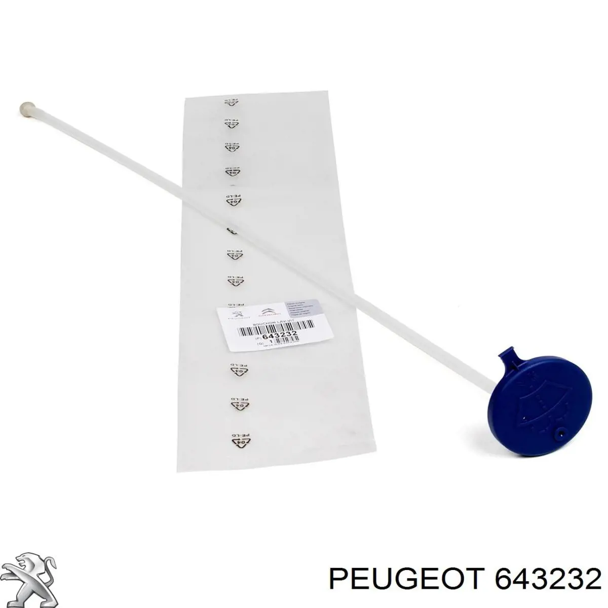 Korek zbiornika spryskiwacza Peugeot/Citroen 643232 cena, od 6,18 USD