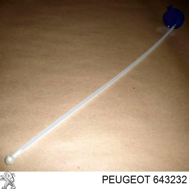 Do koszyka 643232 Peugeot/Citroen Korek zbiornika spryskiwacza