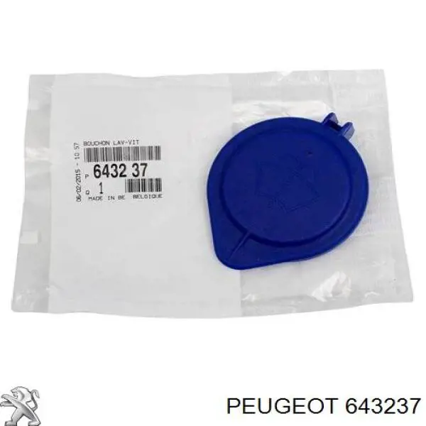 Korek zbiornika spryskiwacza Peugeot/Citroen 643237 cena, od 8,78 USD