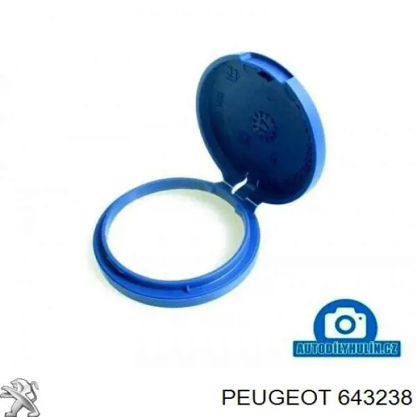 Korek zbiornika spryskiwacza Peugeot/Citroen 643238 cena, od 4,07 USD