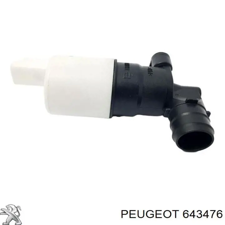 Do koszyka 643476 Peugeot/Citroen Pompka spryskiwacza szyby przedniej