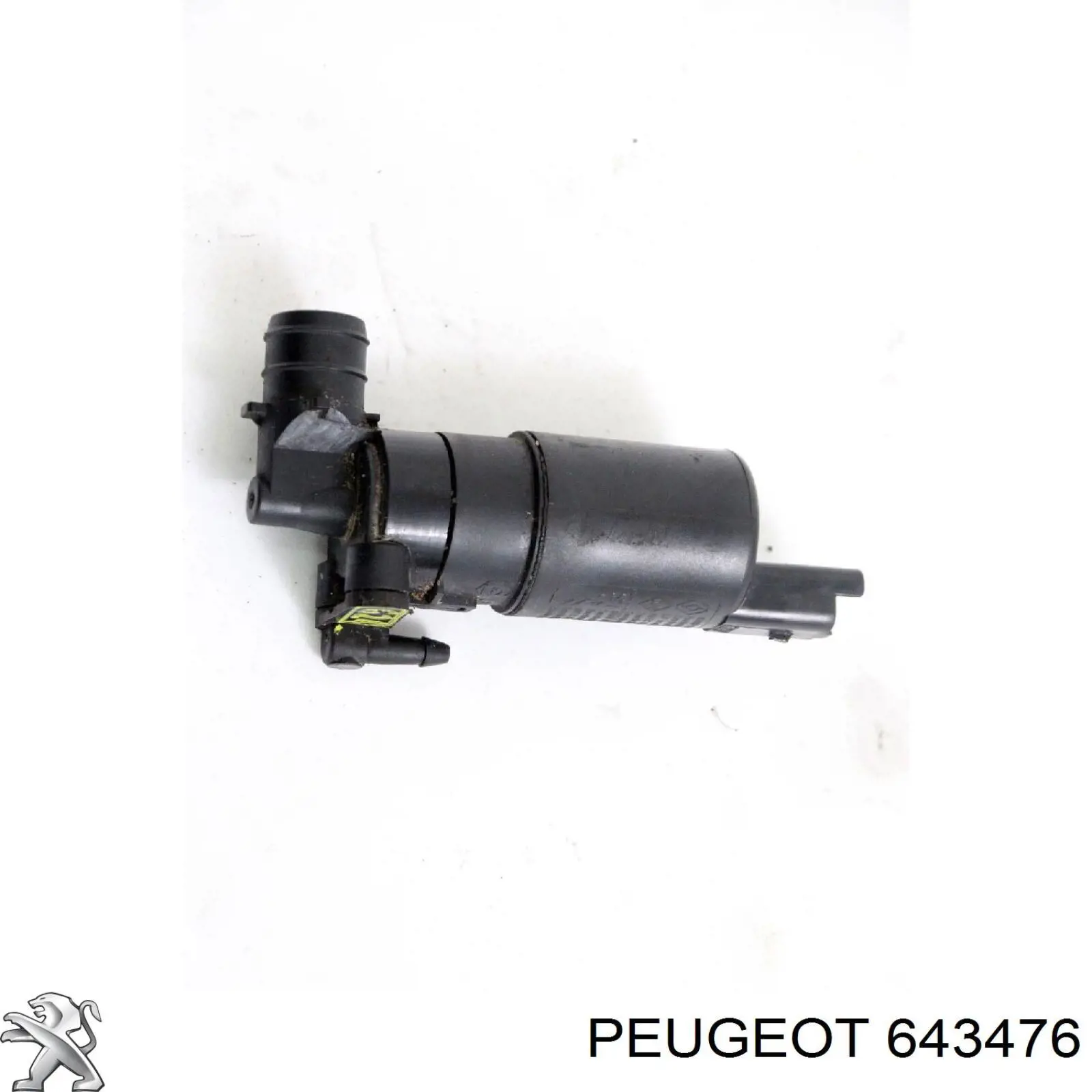 Pompka spryskiwacza szyby przedniej 643476 Peugeot/Citroen