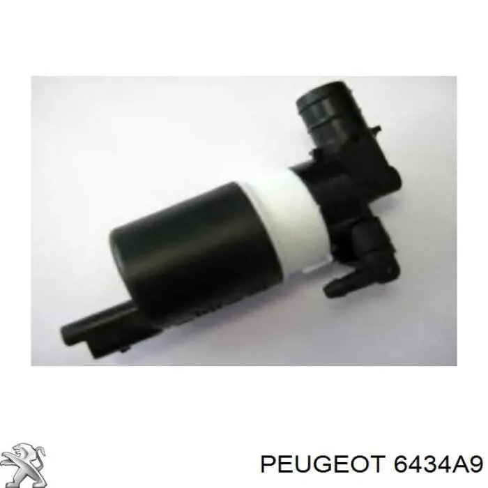 6434A9 Peugeot/Citroen Pompka spryskiwacza szyby przedniej