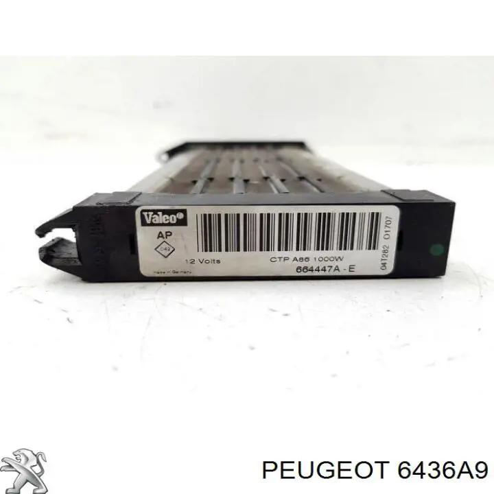 Podgrzewacz elektryczny powietrza układu ogrzewania salonu Peugeot/Citroen 6436A9 cena, od 37,46 USD