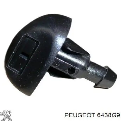 6438G9 Peugeot/Citroen Dysza spryskiwacza szyby przedniej