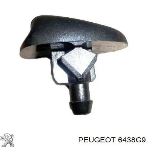 Dysza spryskiwacza szyby przedniej Peugeot/Citroen 6438G9 cena, od 7,74 USD